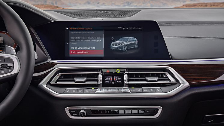 BMW ruller ut trådløs oppdatering av programvare i stor skala