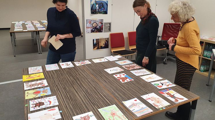 Projekt Malwettbewerb: „Bären mit Herz“ zieren nun das Kinderhospiz Bärenherz