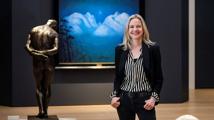 Karin Hindsbo har vært direktør for Nasjonalmuseet for kunst, arkitektur og design siden juni 2017. Hun har denne uken gitt Nasjonalmuseets styre beskjed om at hun ikke ønsker et nytt åremål. (Foto: Ina Wesenberg / Nasjonalmuseet)