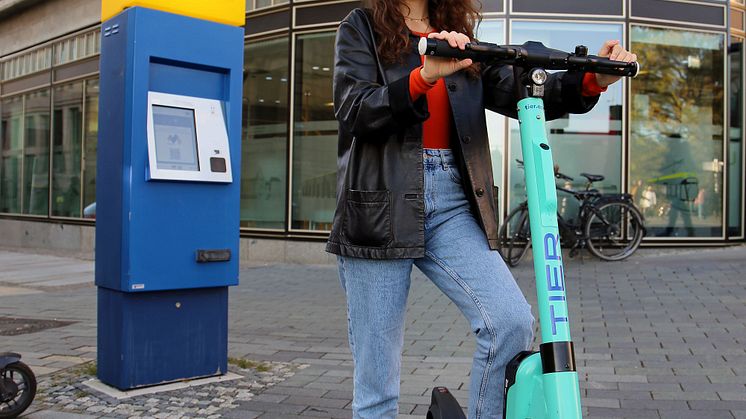 E-Scooter der Firma TIER 