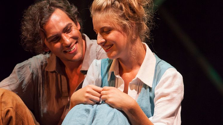 Ein junger Faust, ein junges Gretchen: Bernhard Glose und Elena Conradt