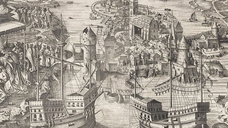 Blodbadstavlan beställd i propagandasyfte av Gustav Vasa 1524. Wikipedia.