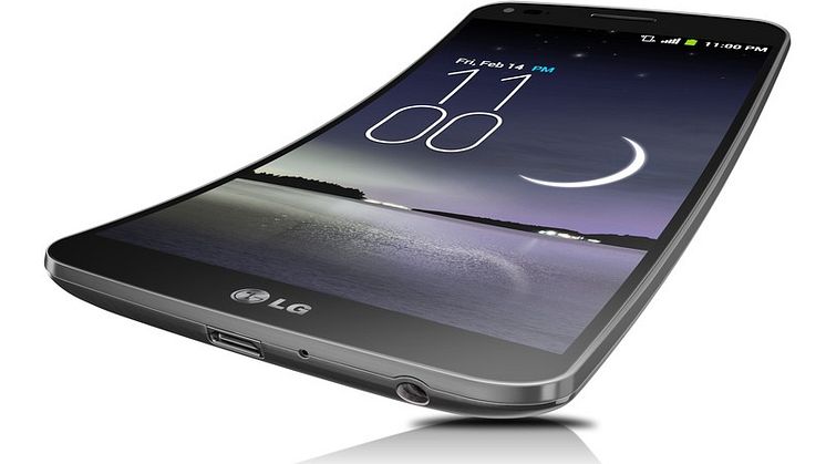 LG G FLEX KOMMER TIL DANMARK – UNIK KURVET PHABLET MED OLED OG SELVHELENDE BAGSIDE 