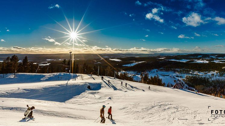 Storklintens skidanläggning i Boden