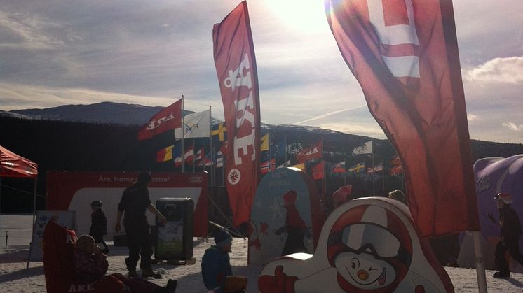 Valle på världscup i Åre