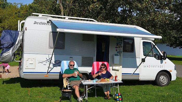 Sommer wie Winter – Campen geht in Leipzig immer