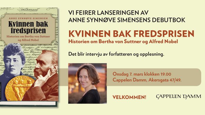 Invitasjon: Lansering Anne Synnøve Simensen