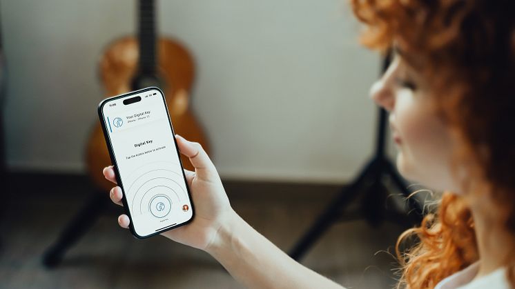 Salto KS Keychain Mobilapp samlar alla digitala nycklar