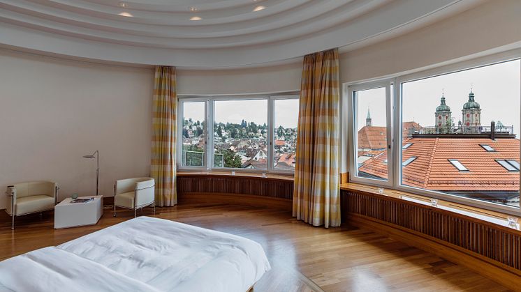 Pop-up Hotel St.Gallen innen © Schweiz Tourismus