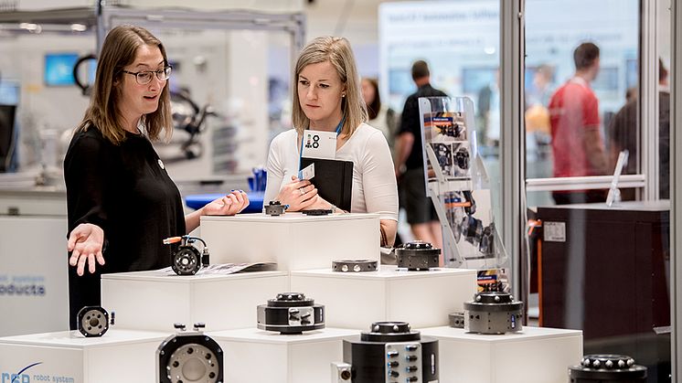 På Elmia Produktionsmässor visas nyheter och trender inom teknik och industri - 450 utställare på sex parallella mässor.
