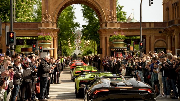 Op mod 10.000 oplevede Skandinaviens største Lamborghini-fest
