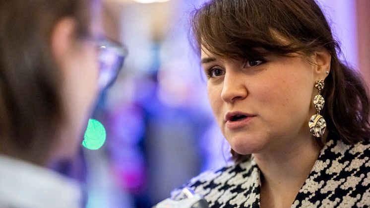 Oleksandra Romantsova håller en föreläsning på Malmö universitet 2 mars klockan 16.