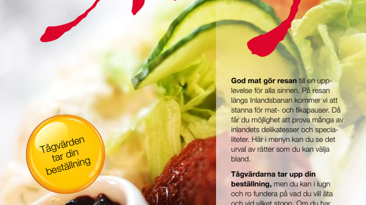 Inlandsbanans meny 2014