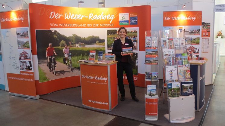 Weser-Radweg Präsentation auf der CMT 2020
