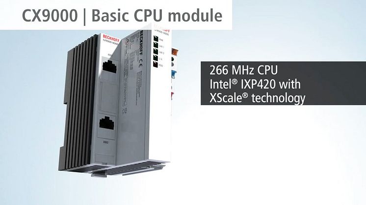 Beckhoff CX9000, CX9010 inbyggd PC
