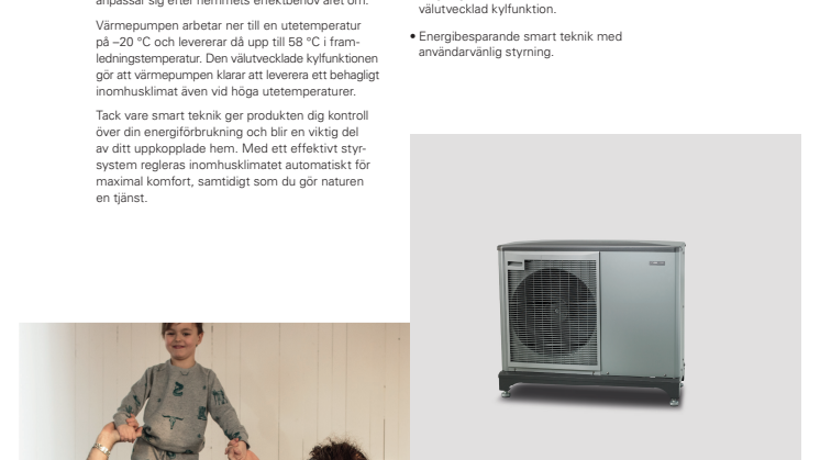 Produktinformation NIBE F2040