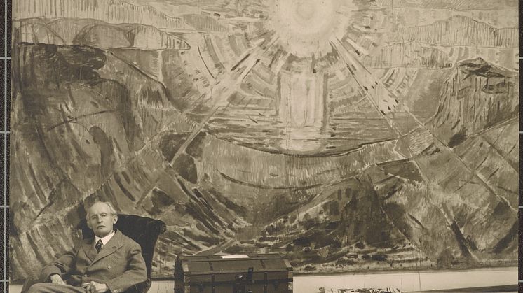 Photo: Edvard Munch Ekely 1943