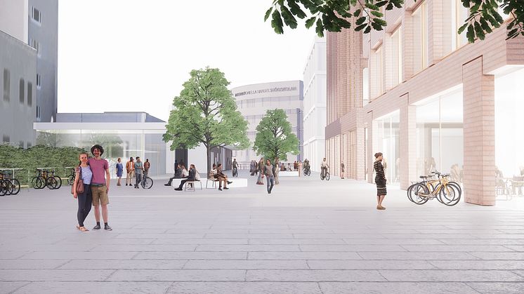 Vy från söder - entrètorg campus.jpg