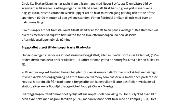Svensken tar helst en fika med kronprinsessan Victoria   