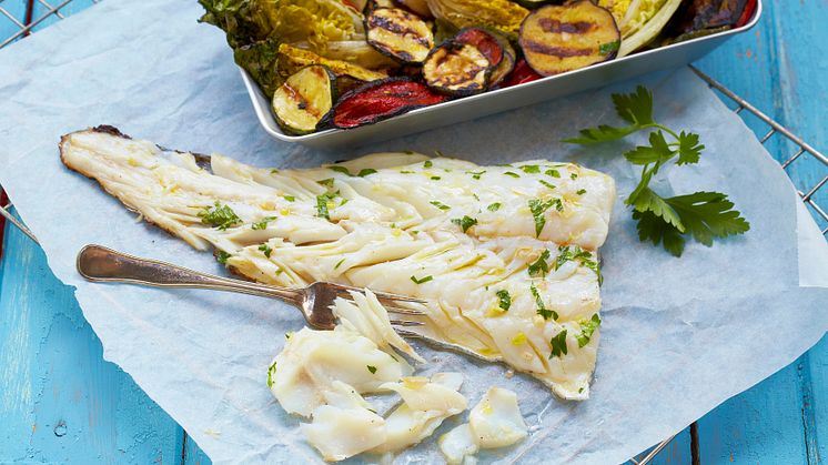 Grillet lettsaltet torsk-b