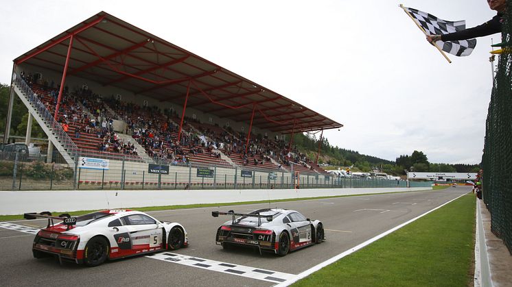 24h Spa 2015 - Audi R8 LMS #5 (Audi Sport Team Phoenix), Christian Mamerow, Christopher Mies, Nicki Thiim