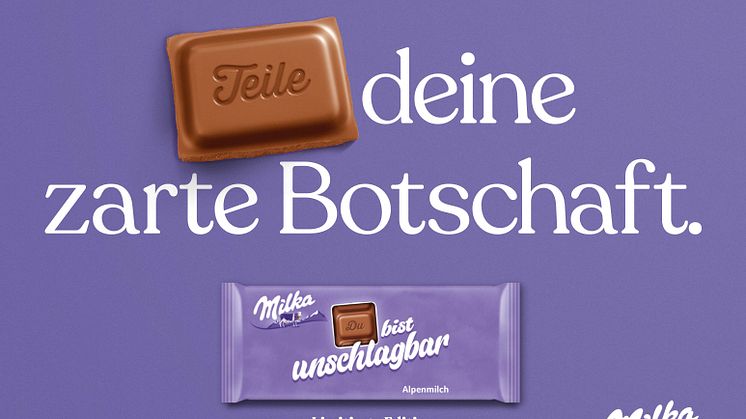 Zarte Gesten für mehr Empathie: Milka launcht limitierte Edition mit zarten Botschaften