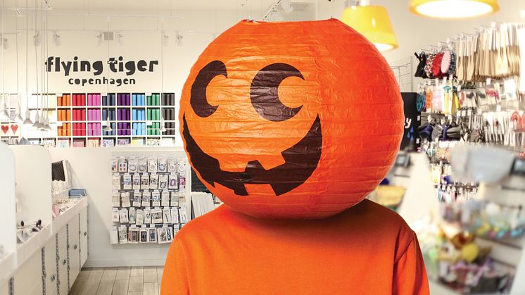 Halloween hos Flying Tiger Copenhagen
