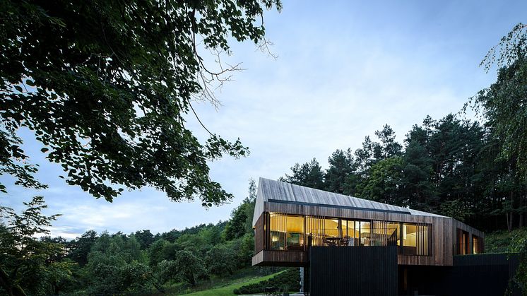 Valley Villa mit Kebony Fassade