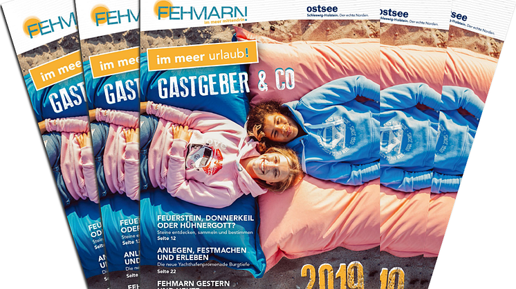 Premiere: Fehmarns erster Gastroguide © Tourismus-Service Fehmarn