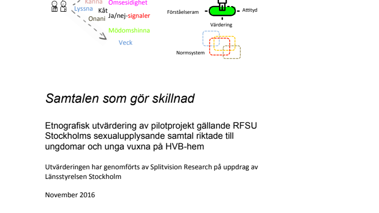 Utvärdering av RFSU:s sexualupplysning på hvb-hem