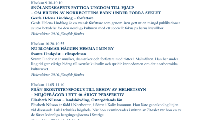Hedersdoktorer