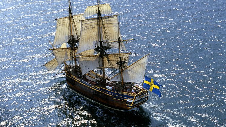 Ostindiefararen Götheborg är nu på väg till H22 City Expo