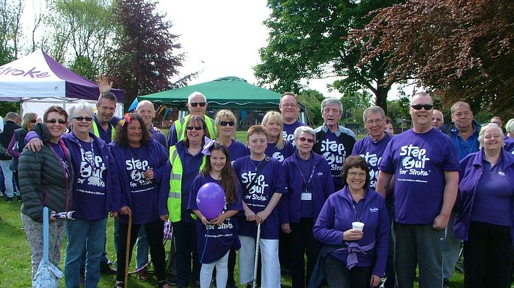 ​Step Out in Scunthorpe to support stroke survivors