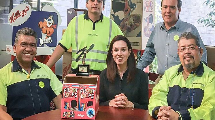 Smurfit Kappa får innovationspris av Kelloggs i Latinamerika