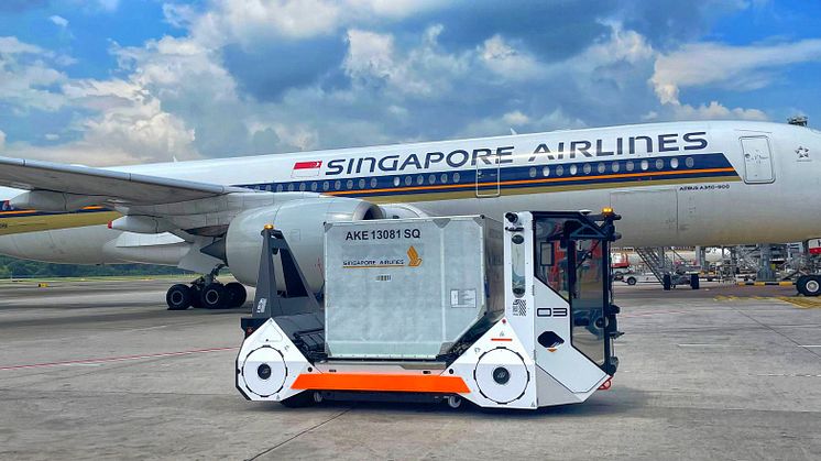 Changi Airport Group collaborates with Aurrigo to trial new autonomous baggage handling vehicle