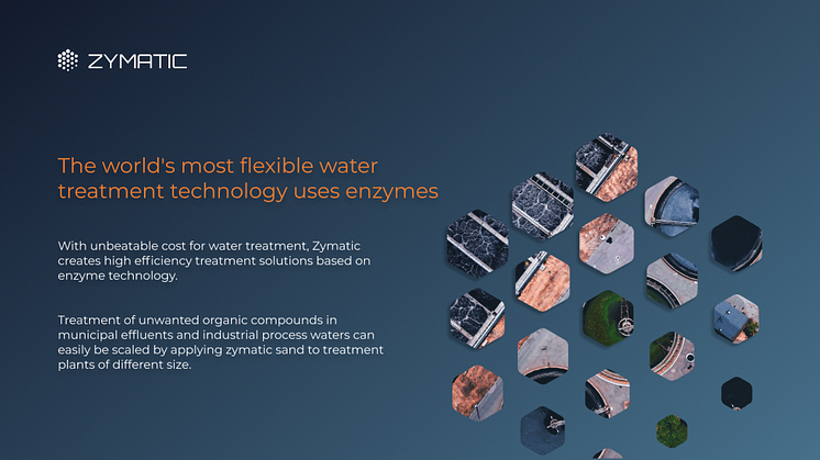 Pharem brands the PFS technology to Zymatic and presents a flexible water treatment technology to the market.