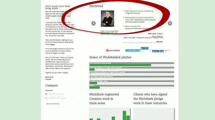 Clip #2 of 4 - How to generate a PitchMark certificate