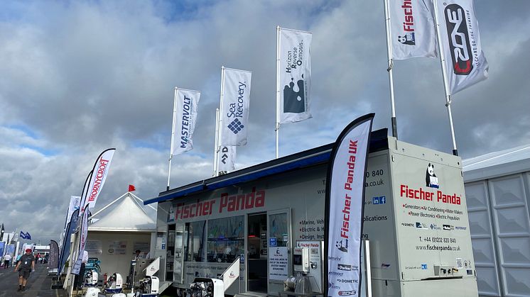 FP UK Previous Display Trailor Southampton Boat Show