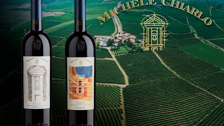 Cerequio Barolo 2015 och Cannubi Barolo 2015 från Michele Chiarlo