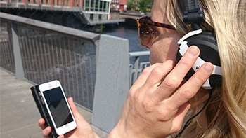 Invigning av ljudpromenaden "Tjöta om vatten!" i Norrköping på Världsmiljödagen den 5 juni