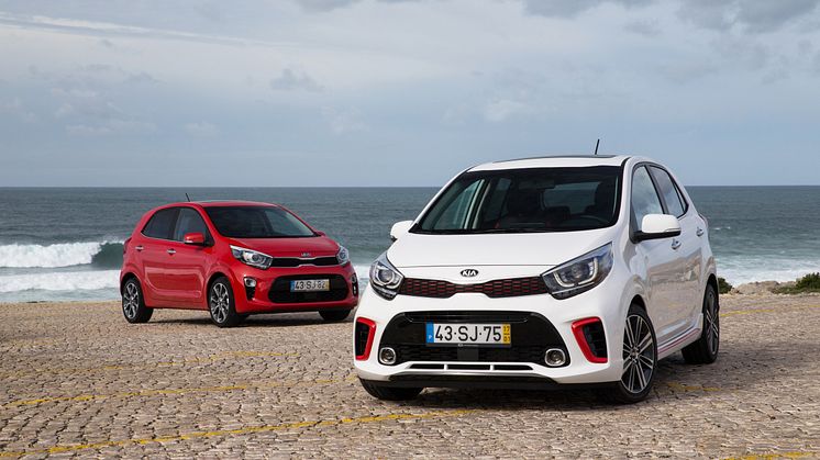Den nye KIA Picanto fås også i udstyrsvarianten GT-line