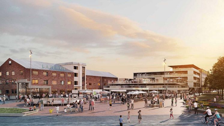 Riksbyggen får markanvisning i bostadsområdet Godisfabriken i Gävle