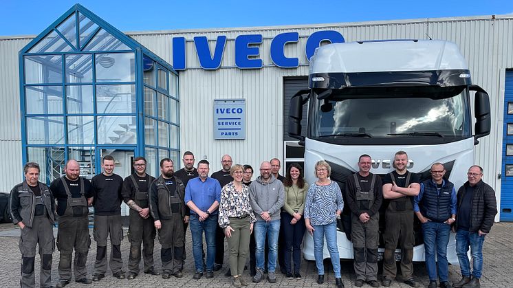 Bache A/S med hovedsæde i Padborg er nu kåret som Årets IVECO Forhandler i Danmark.
