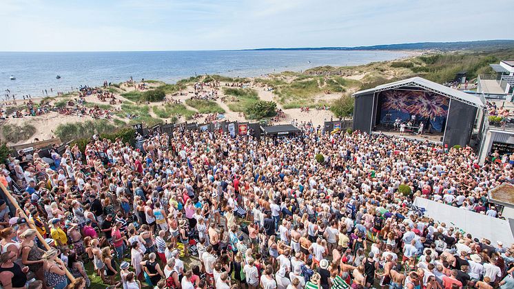 Solgården på Tylösand är en riktig sommarfavorit. Foto: Pamela. 