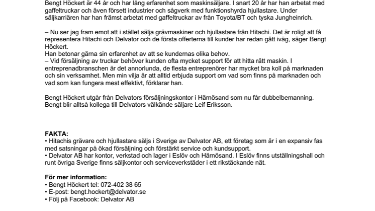 Delvator utökar  i Härnösand