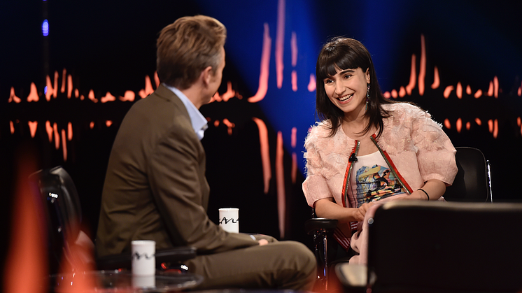 Bild från Skavlan