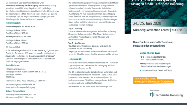 Flyer TI-Fachtagung 2020