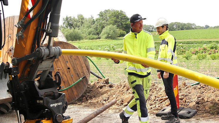 Nu förstärker Skånska Energi elnätet i sitt elnätsområde.