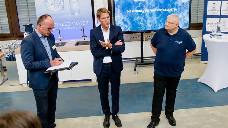 CEO Thomas Fuhr og Plant manager Hans Martin Souchon