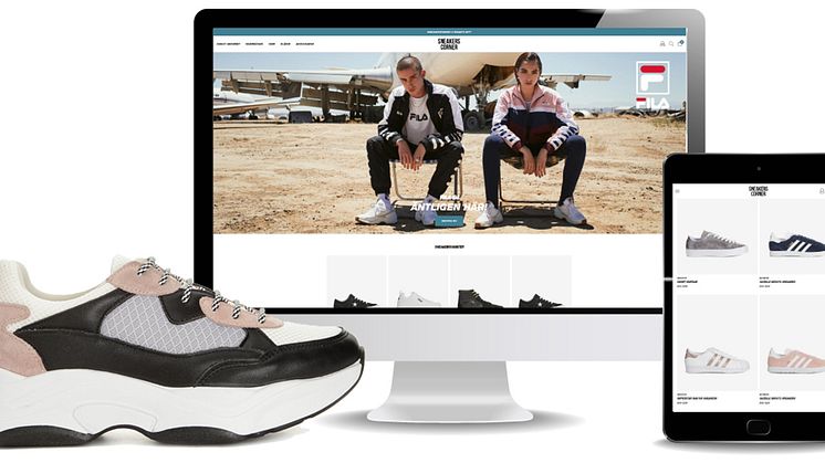 Scorettgruppen lanserar e-handel för konceptet Sneakers Corner